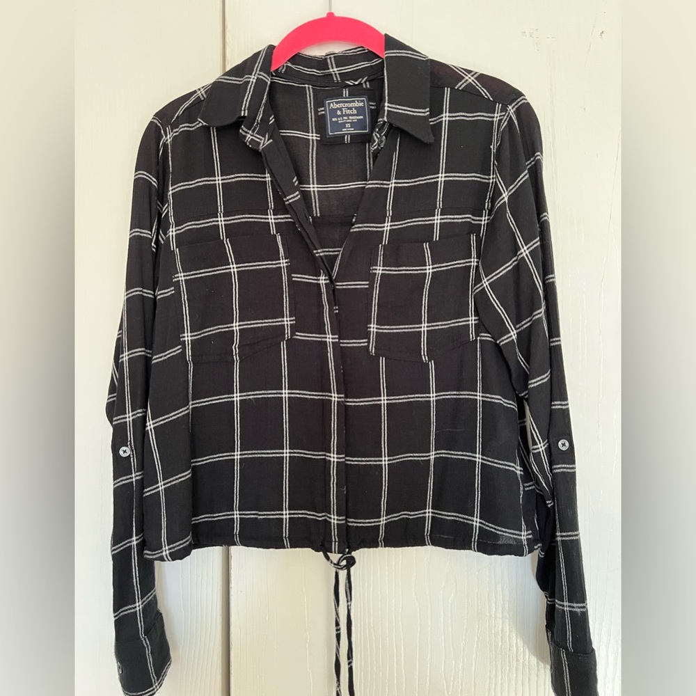 Abercrombie light weight flannel - XS
